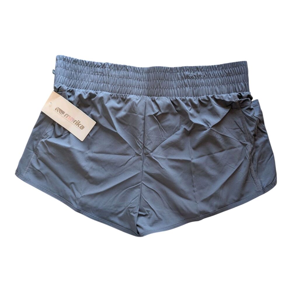 Marika Running Fitness Gym Athletic Shorts Woman’s Size XXLarge Gray